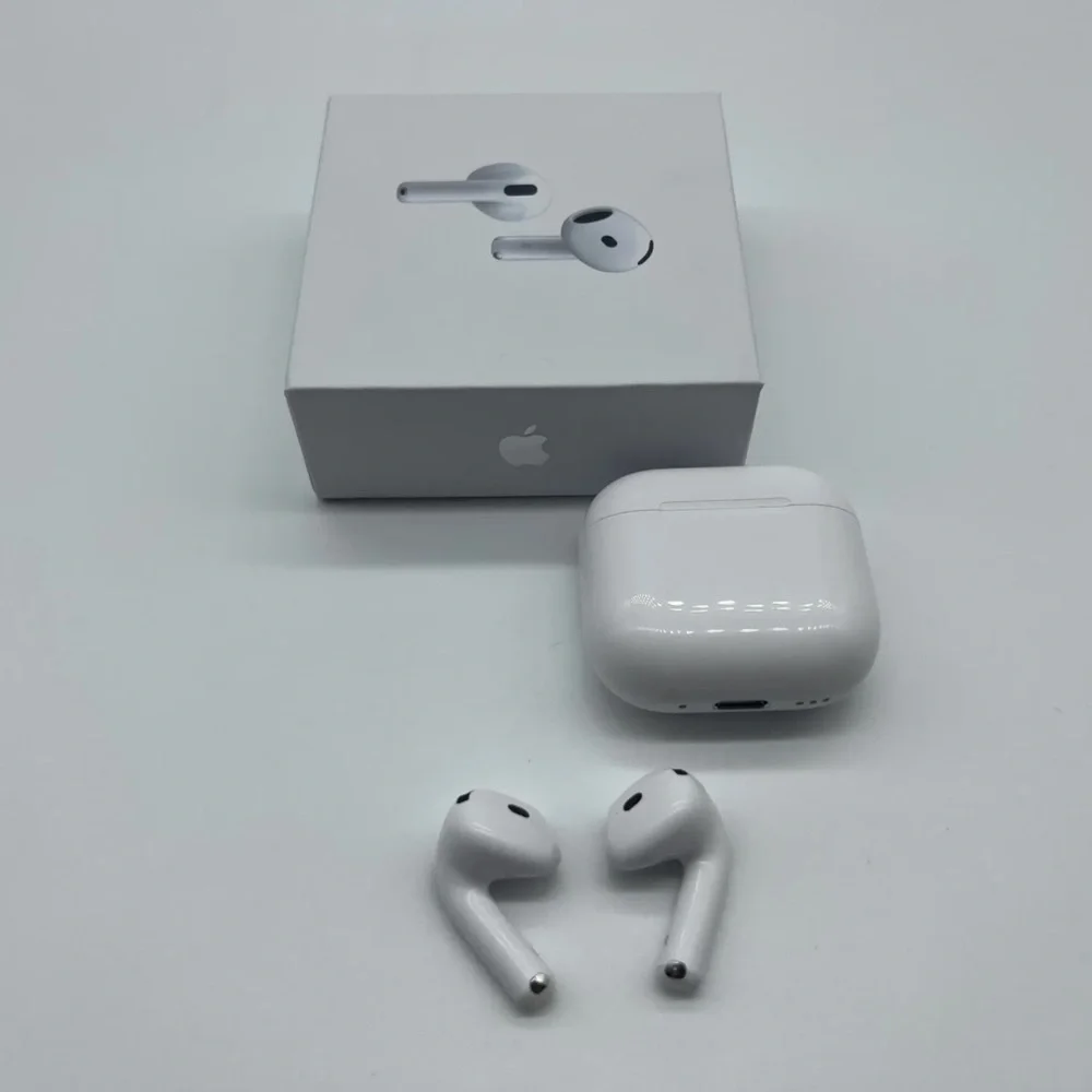 AirPods 4 with White Charging Case